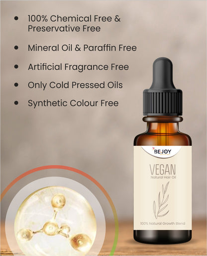 Vegan Natural Hair Oil