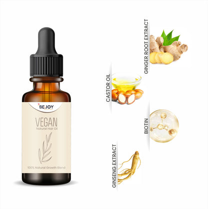 Vegan Natural Hair Oil